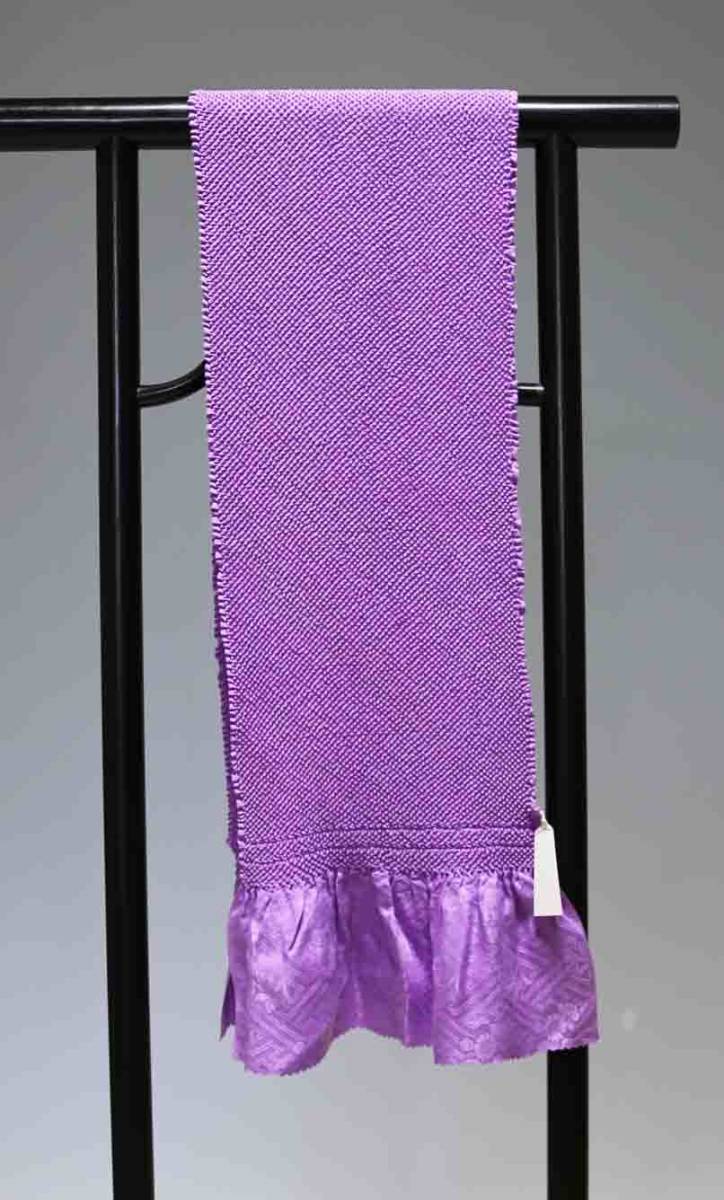 振袖用正絹総絞り帯揚げ 四つ巻き エバース染 訳あり 8001 クリックポスト発送 送料無料