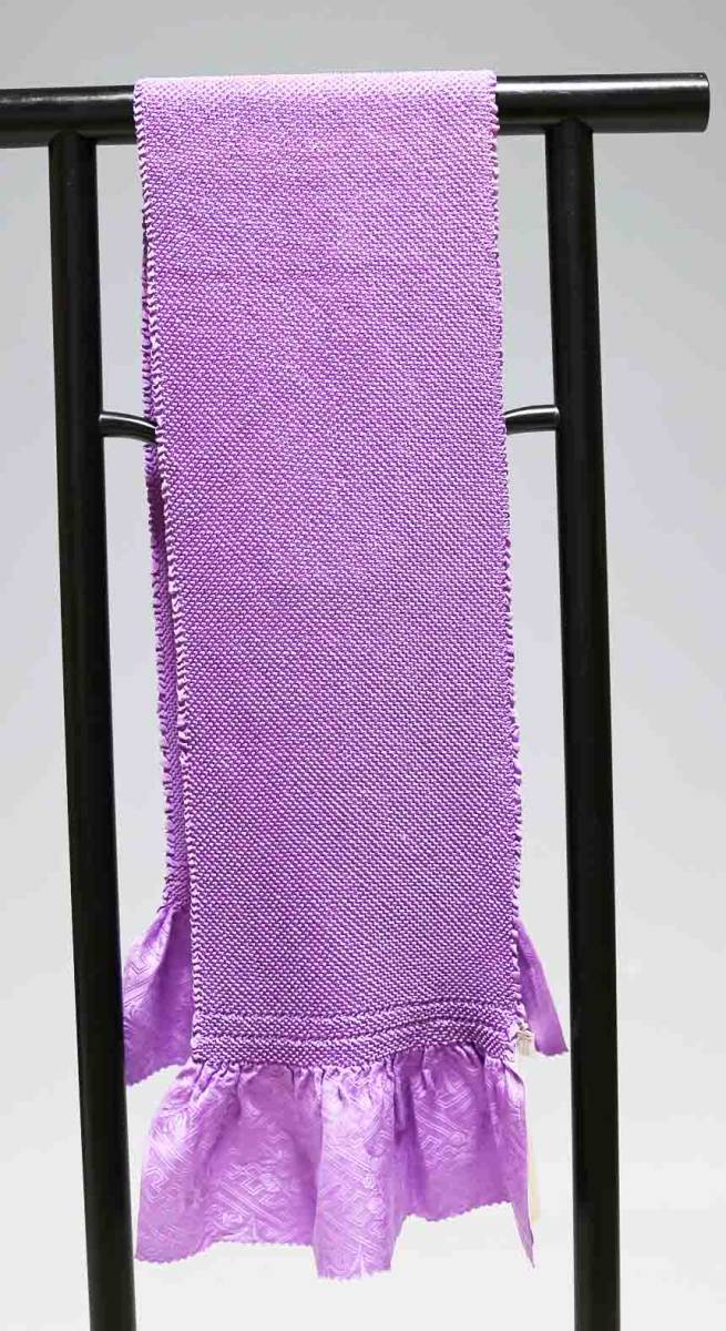 振袖用正絹総絞り帯揚げ 四つ巻き エバース染 訳あり 8010 クリックポスト発送 送料無料