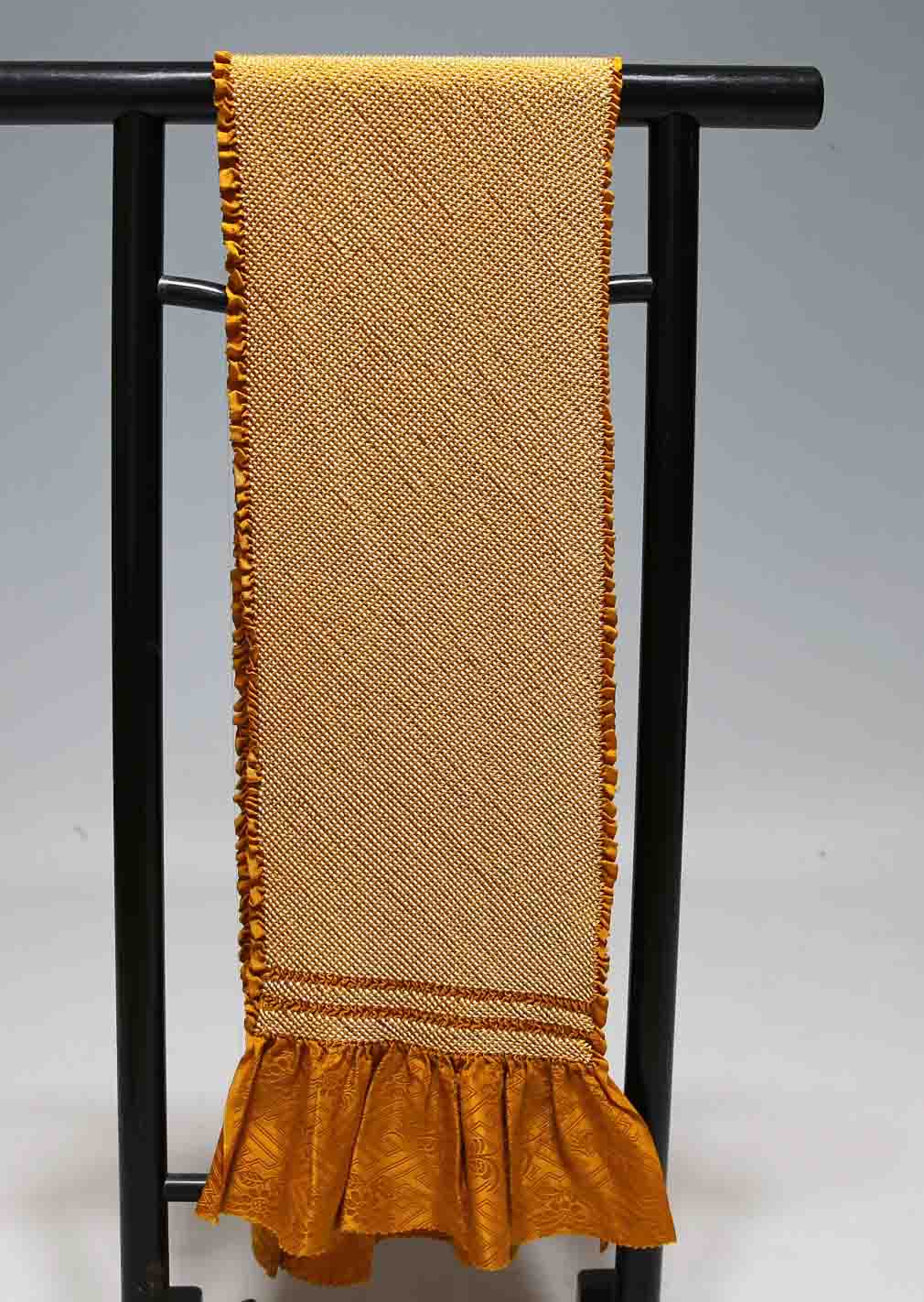 振袖用正絹総絞り帯揚げ 四つ巻き T0102 クリックポスト発送 送料無料