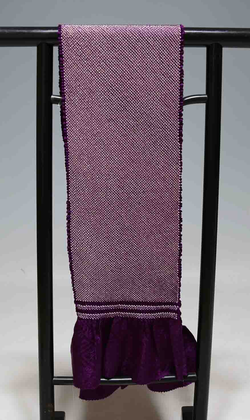 振袖用正絹総絞り帯揚げ 四つ巻き 金ラメ入り T0152 クリックポスト発送 送料無料