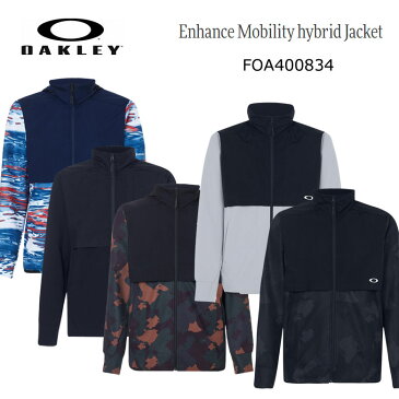 【◆】【今こそお値打ちに！】【2020年春夏モデル】オークリーENHANCE MOBILITY HYBRID JACKET【FOA400834】 OAKLEY モビリティハイブリッドジャケットトレーニングウェア【即納可】