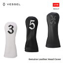 y`x[St WFjC U[wbhJo[ HC3117 [eBeBp UTpVESSEL Genuine Leather Head Cover 2023Npf