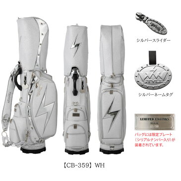 【◆】【メーカー在庫限り!】【CB-358】【CB-359】【CB-360】ウィンウィンスタイル 数量限定 キャディバッグ アスリートWINWIN ATHLETE CART BAG GUNMETAL&SILVER Version LEM 2020年モデルWINWIN STYLE