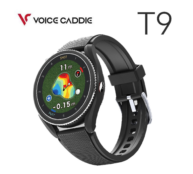 土日だけよ！ボイスキャディ T9 腕時計型 GPSゴルフナビ 距離計測器2022年モデル Voice Caddie