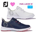 フットジョイ レディース ゴルフシューズ 92373 92374フューエル レース 紐タイプ スパイクレスFOOTJOY WOMEN'S FJ FUEL Laced幅：W (3E標準) 2022年モデル ★ その1