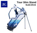 ミズノ ゴルフ Tour Slim Stand キャディバッグ 5LGC2516ツアー スリム スタンド 7.0型 55cm 6メンズ レディース ユニセックス...