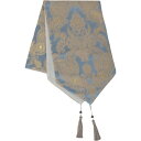 テーブルランナー・ブルー アンティーク調 ヨーロピアン クラシック インテリア雑貨 キッチン雑貨 テーブルセンター テーブルランナー ブルー 青 エレガント