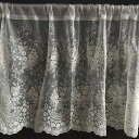《10%OFFクーポン★店舗統合記念》 table de fleurs テーブル ドゥフルール カフェカーテン 45×120 【アンティーク調 ヨーロピアン ク...