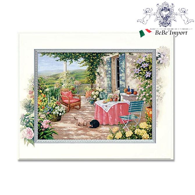 12/4(木)20時から★790円OFF★ ビッグアート ピーター モッツ 「 カーサ ロッサ 」 絵画 インテリア雑貨 エレガント 壁掛け