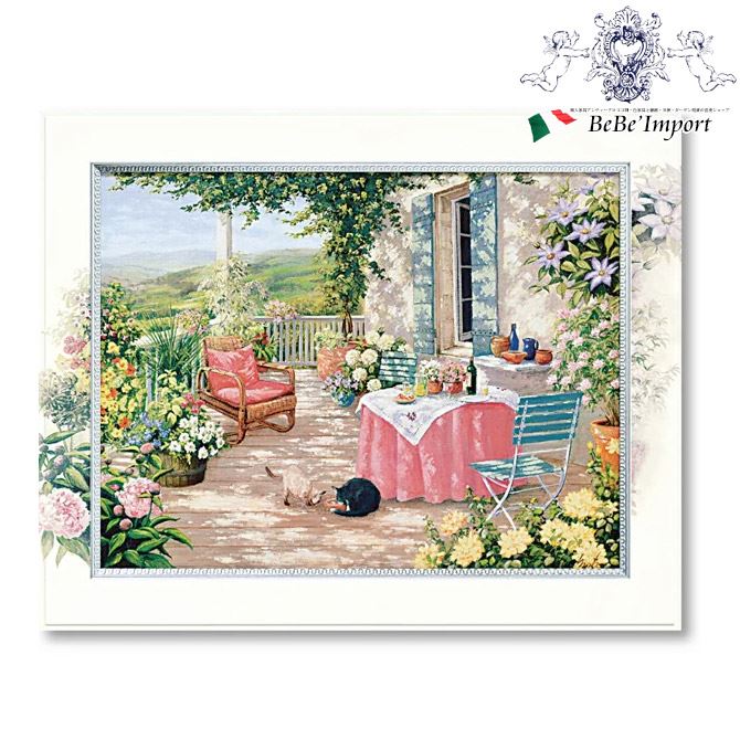 12/4(木)20時から★1,320円OFF★ ビッグアート ピーター モッツ 「 カーサ ロッサ ( Lサイズ ) 」 インテリア雑貨 アート額 アートフレー...