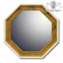 5/6まで【P5倍】+【4%OFFクーポン】 鏡 卓上ミラー 壁掛けミラー ナチュラル 八角ミラー ナチュラル ( Sサイズ ) インテリア雑貨 インテリア小物...