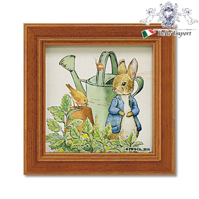 【クーポン配布中★ブラックフライデーSALE】 ピーターラビット ミニアート ピーターとじょうろ