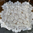 《クーポンで10%OFF★7/20まで》 floral ribbon フローラルリボン テーブルセンターL2 40×40 【 ロココ調 Rococo アンティー...
