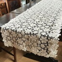 5/15まで【13%OFFクーポン】 antipue fleur アンティークフルール テーブルセンターL3 35×80 【 ロココ調 Rococo アンティー...