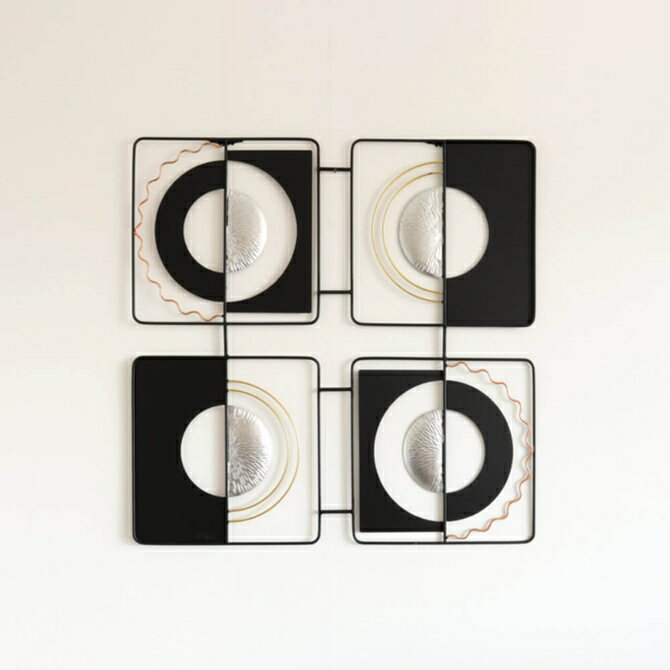 【クーポン配布中★ブラックフライデーSALE】 壁飾り インテリア 北欧 アイアン壁飾り ウォールアート ..