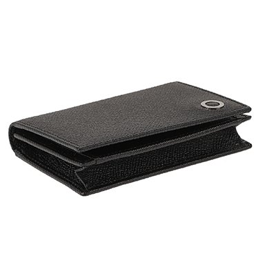 BVLGARI ブルガリ 30400 GRAIN/BLK 名刺入れ 【送料無料】 《NET》