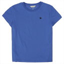 marimekko マリメッコ 091121 590 M ウニッコ ワンポイント クルーネック 半袖 Tシャツ Mサイズ ブルー レディース ユニセックス Silla Unikko Placement T-Shirt 