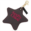 SEE BY CHLOE V[oCNG CHS22WK730C41 046 WCC_[ pfbh X^[L[O obO`[ ~j}O[ fB[X JOY RIDER PADDED STAR KEYRING