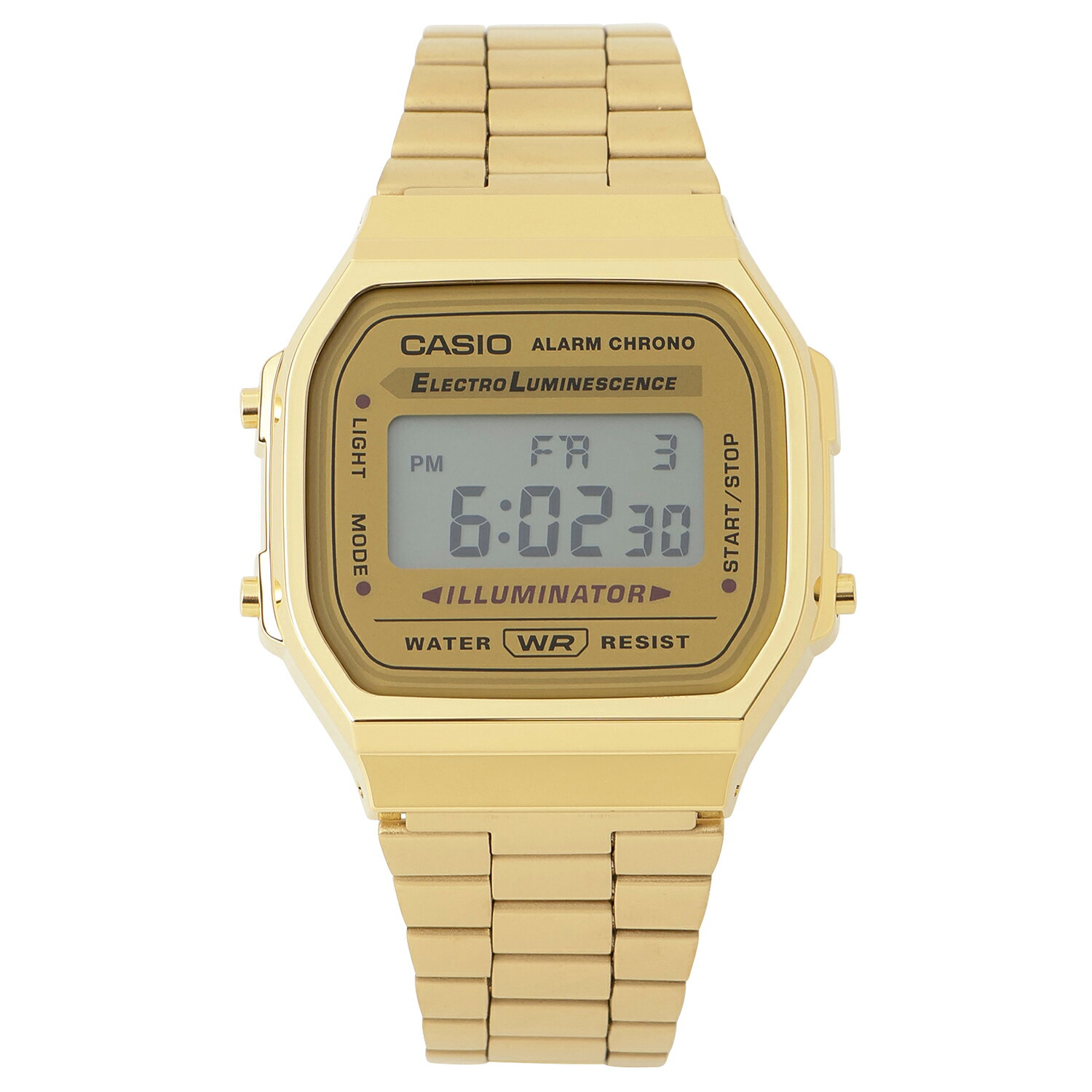 CASIO カシオ A168WG 9EF デジタル 腕時計 カシオ スタンダード クラシック ヴィンテージ レトロ 逆輸入品 海外モデル 日本未発売 ゴールド ウォッチ チープカシオ チプカシ WATCH ユニセックス 【wwcs00260m】