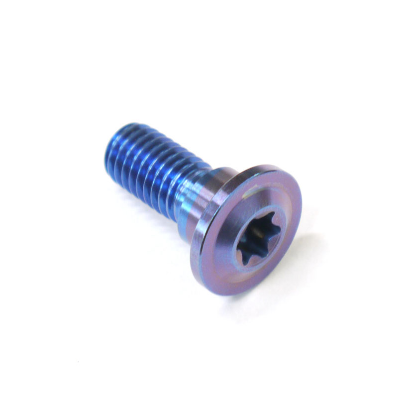 64チタンボルト ブレーキ ディスクボルト スズキ用 M8×20 1本 青 ブルー Ti - 6Al - 4V Titanium 64チタン合金