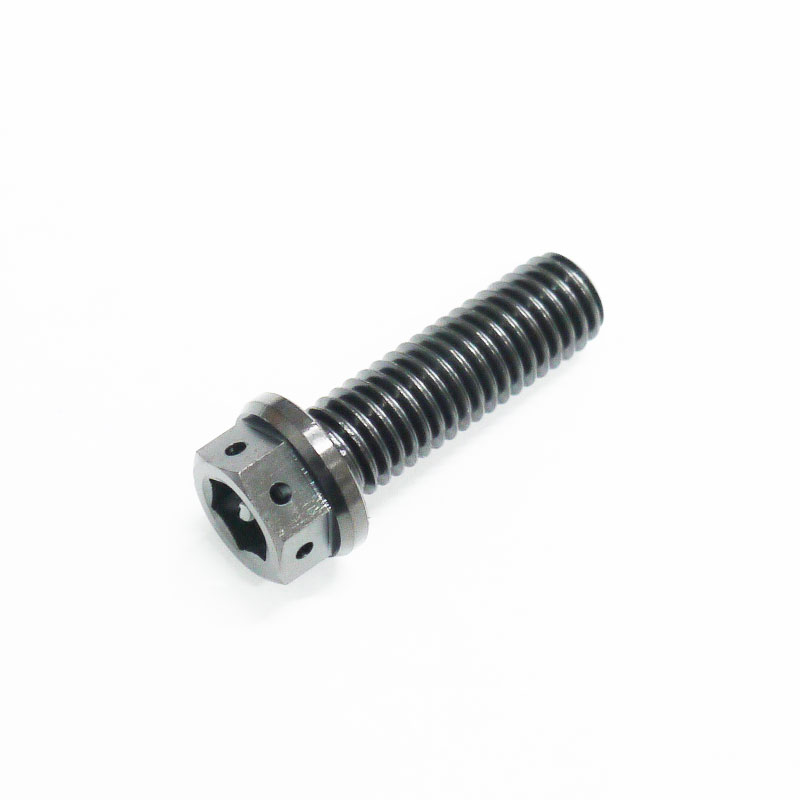 64 ǥ奢ɥ饤 ե󥸥ܥ 磻䡼å M8  25mm P1.25 ֥å  Ti - 6Al - 4V Ti...