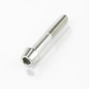 64チタンボルト M8 × 25~70mm P1.25 ナチュラル テーパーキャップ Ti - 6Al - 4V Titanium 64チタン合金