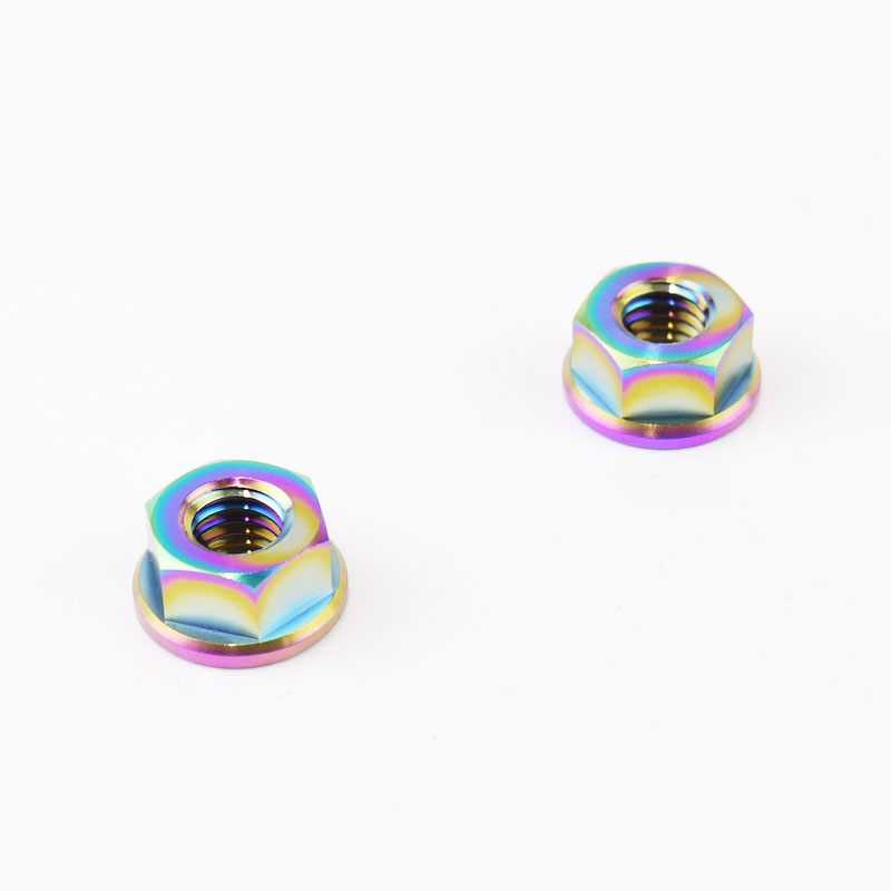 ʥå ϻѥե󥸥ʥå M8 P1.25 13mmå 2ĥå Ƥͭ 64 Ti - 6Al - 4V T...