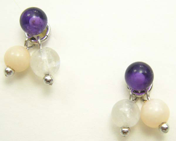 K14WGアメジストムーンストーン...