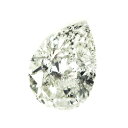 【中央宝石研究所ソーティング付】ペアーシェイプ 天然 ダイヤ (H-I1) 1.004ct ルース【新品】