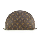 【LOUIS VUITTON ルイ・ヴィトン】美品 M47520 モノグラム トゥルース・ドゥミロンド ポーチ【中古】