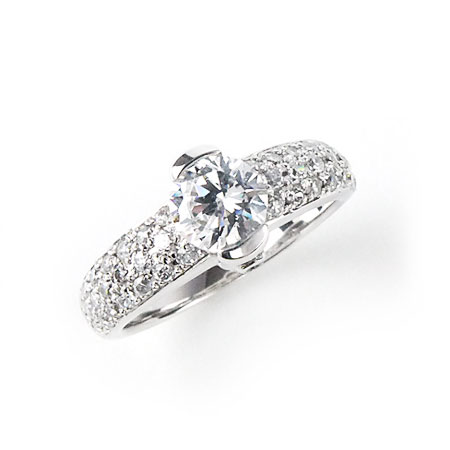 樂天商城 - キュービックジルコニア シルバー 0.5ct 10号 リング 指輪 ジュエリー アクセサリー【新品】