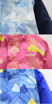 セール 在庫一掃 nima ニーマ キッズスキーウェア 100 110 120 上下セット スノーボードウエア JR-7056 あす楽対応_北海道 上下セット 雪遊び
