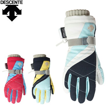 デサント DESCENTE ジュニア スキーグローブ スキー手袋 雪遊び 防水 DWDOJD63 レターパックも対応