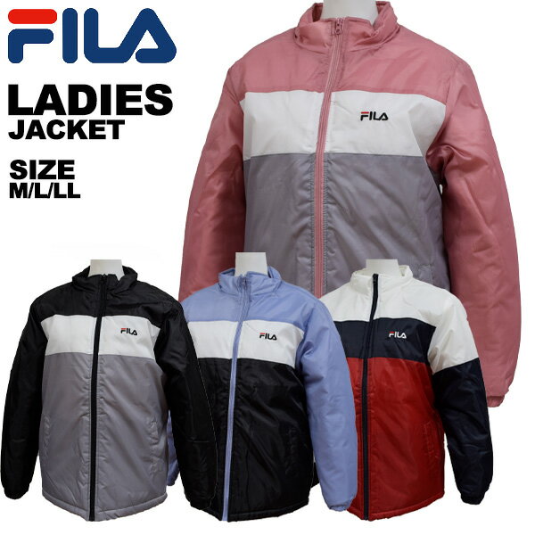 フィラ アウトドアジャケット レディース フィラ fila レディース 中綿入りジャケット 442-640