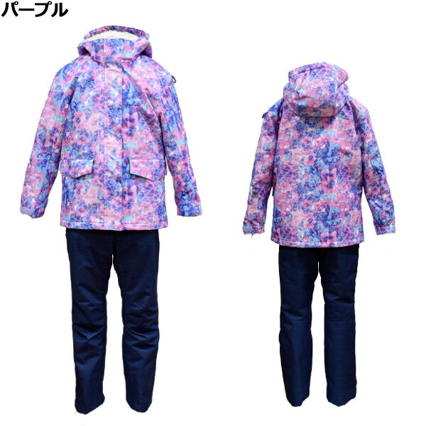 コスビー cosby ジュニア スキーウェア 上下セット 130 140 150 160 雪遊び ガールズ 女の子 CSG-4273 2