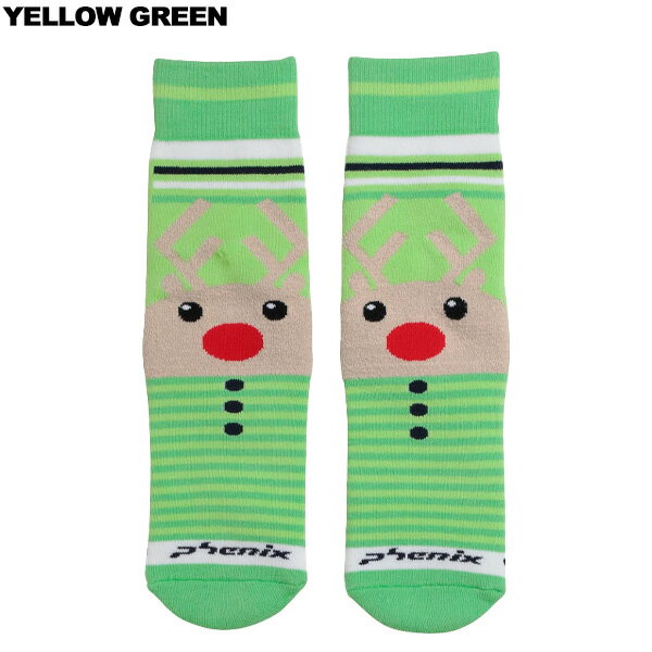 フェニックス phenix ジュニア キッズ スキーソックス 雪遊び Character Tube Sock...