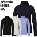 フェニックス phenix レディース スキーインナー Retro Future 1/2 Zip Tee ESW23LS52