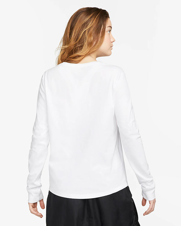 ナイキ nike レディース 長袖シャツ ロングスリーブ ロゴTシャツ FJ0442 100