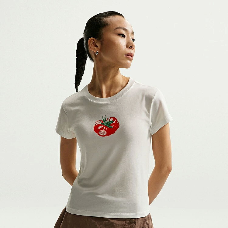 Rakuten - ナイキ nike レディース 半袖 Tシャツ 新作 ストレッチ トマト クルーネック IO3532 133