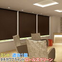 タチカワブラインド製 ロールスクリーンラルクシールド/ミント 遮光1級/水拭き可/全15色(3)