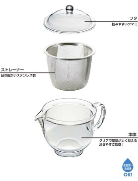 アクリルティーポット Lサイズ プラスチック製 お茶 急須 ◆送料無料◆ 紅茶 ステンレスメッシュ製 容量480ml ティーポット 飲みきりサイズ 食洗機対応 キッチン 生活 家庭用品 節約 キッチンツール 台所用品 セール ショッピング 激安 格安 価格【送料無料】【smtb-TK】