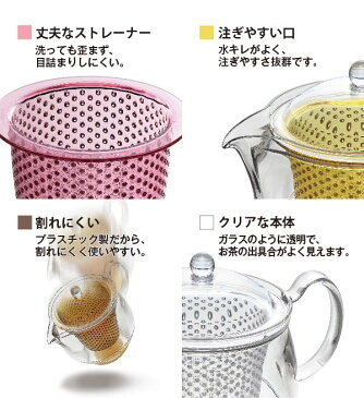 クリアティーポット アクリルティーポットLL 容量730ml ◆送料無料◆ ティーポット プラスチック製 お茶 急須 紅茶 ストレーナー 飲みきりサイズ 食洗機対応 キッチン 暮らし 家庭用品 キッチンツール 台所用品 セール ショッピング 激安 格安 価格【送料無料】【smtb-TK】