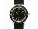 【 ロンジン LONGINES 】未使用品 L2.822.4 ヘリテージ スキンダイバー SS/ラバー 自動巻 メンズ 箱・保 新着 70239-3 中古 送料無料