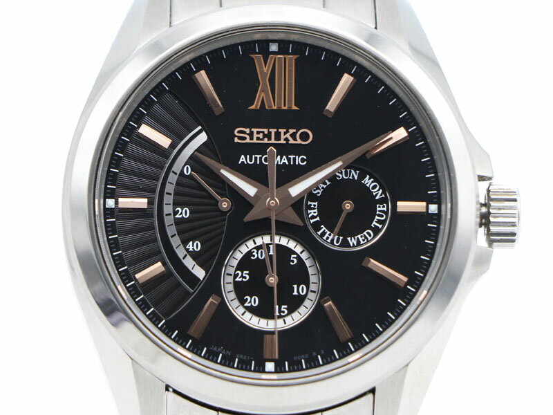 ブライツ 【 セイコー SEIKO 】 腕時計 SDGC029 ブライツ メカニカル SS 裏スケ 自動巻 デイデイト メンズ 保 新着 978-0