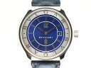 【 ブルガリ BVLGARI 】 腕時計 ST29S ソロテンポ 29mm SS/革 デイト クォ-ツ レディース 新着 00101-0 中古 送料無料
