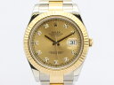 【 ロレックス ROLEX 】 116333G デイトジャスト2 K18YG/SS 自動巻 G番 2010年製 メンズ 保 □新着 70150-1 中古品 送料...