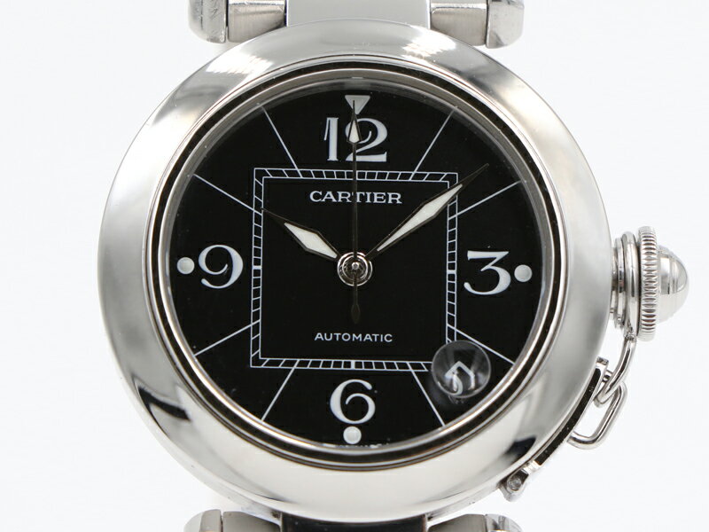 【10%OFF】【 カルティエ CARTIER 】 腕時計 W31076M7 パシャC 35mm SS デイト 自動巻 ボーイズ 新着 7311-0