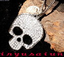 大人気 ジュエリー 髑髏レディースペンダントトップレディースネックレスファッション小物skull necklace新品 威龍彩雲