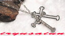 クロス 十字架ペンダントトップ ネックレスレディースネックレスメンズネックレス男女兼用チョーカーcross necklace新品 威龍彩雲