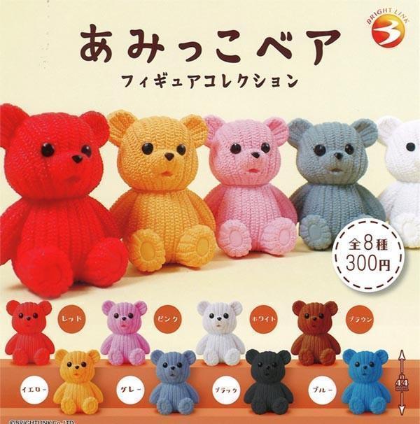 あみっこベア フィギュアコレクション　全8種セット　カプセルトイ【在庫品】